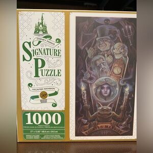 Disney Parks Haunted Mansion Madame Leota Hitchhiking Ghosts Signature Puzzle